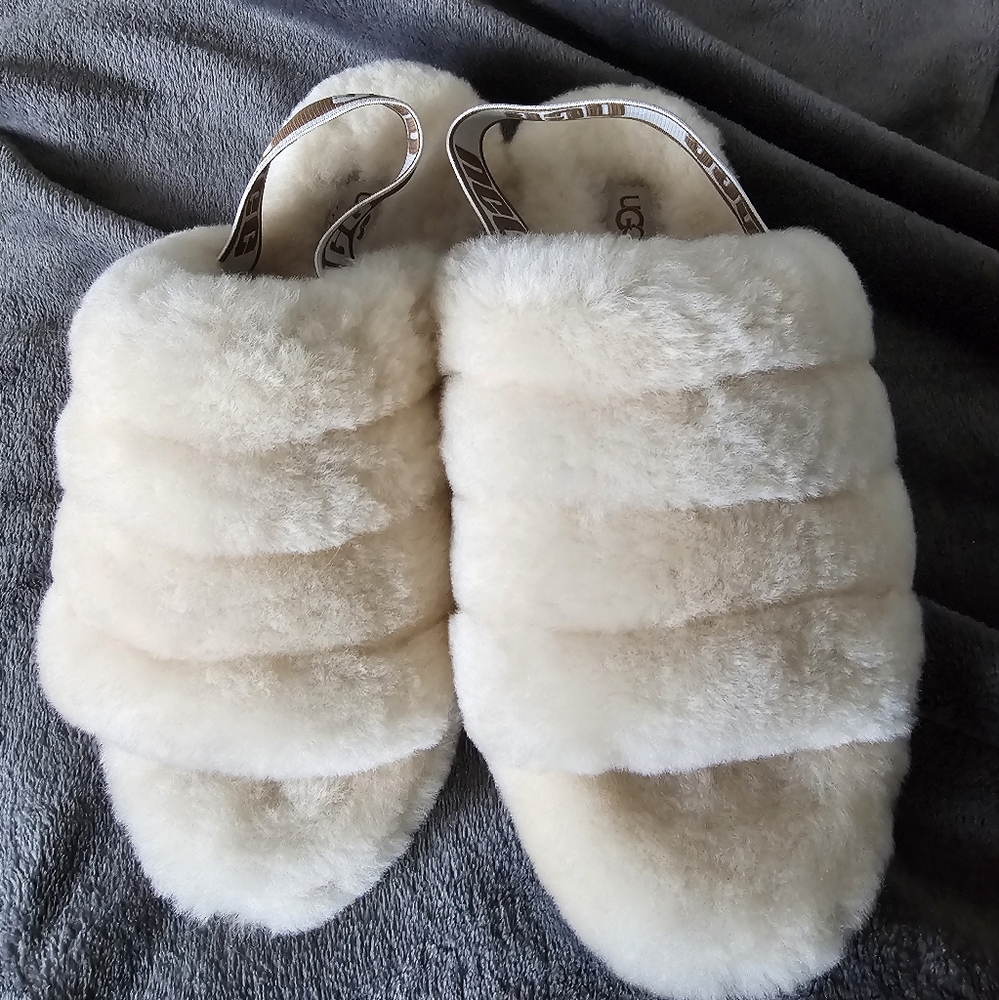 UGG Australian Fluff Yeah Women's Slide Slippers